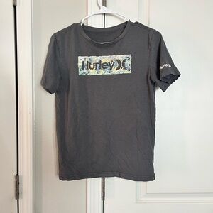 Hurley Boy’s Gray Graphic‎ T-Shirt
